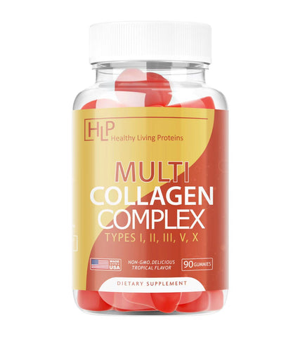 Multi Collagen Peptides GUMMIES 90 ct Premium Grade - Sourced Responsibly