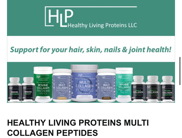 Healthy Living Proteins Bovine Collagen Peptides Powder